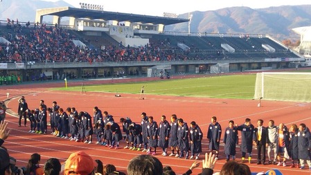 2014最終節 選手挨拶