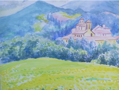水彩画家・長尾周二160723