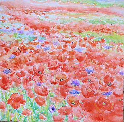 水彩画家・長尾周二1605283