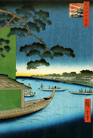 浅草川首尾の松御?河岸