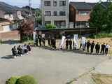 あいさつ運動野球部①