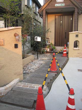 エントランスの景色