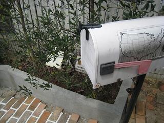 ポストから見たアプローチ