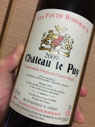 chateau le puy 2009