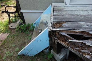 ウッドデッキ