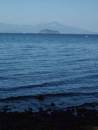 琵琶湖対岸