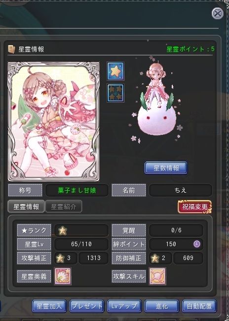 ちえLv65