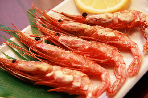 南蛮エビ塩焼き
