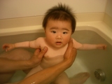 パパとちゃぽちゃぽ