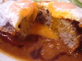 黄身がぁ・・・・(泣)自分で割りたかった!