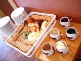 パン9種類・ジャム&バターが5種類も種類が毎日微妙に変わります★
