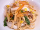 このパスタはチャイニーズテイストだったよ!