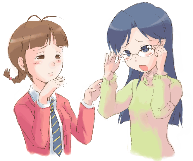 メガネ千早律子