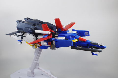 MG 強化型ZZガンダムver.ka製作記02：仮組み、変形、強化型 : 続・七式