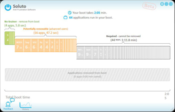Vistaの起動高速化 フリーソフト「Soluto」