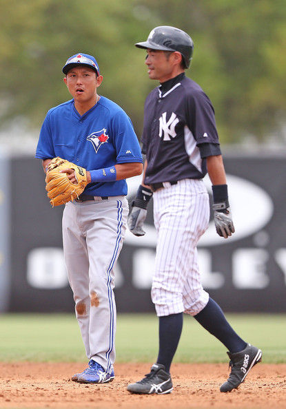 Ichiro+Suzuki+Munenori+Kawasaki+Toronto+Blue+uEsJdO_lyX1l