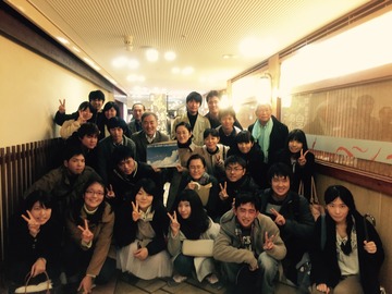 H28 南山大学航空部忘年会 集合写真