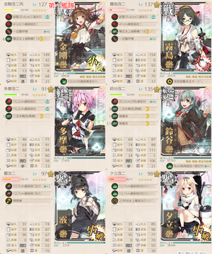 重改装高速戦艦「金剛改二丙」、南方突入!5-3-2