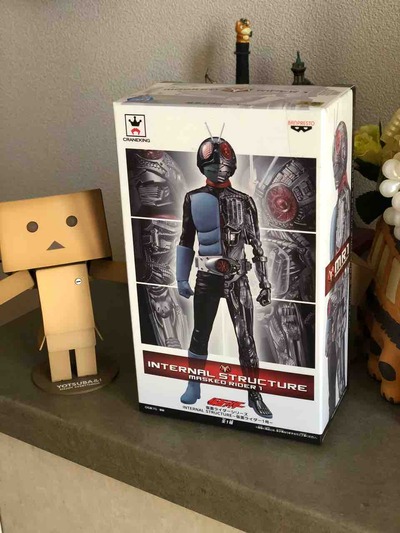 仮面ライダーシリーズ INTERNAL STRUCTURE - 仮面ライダー1号 -」届く