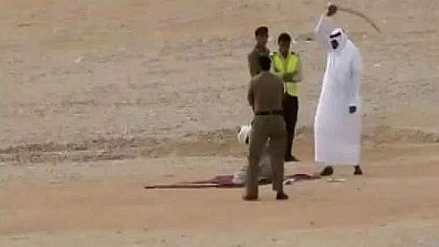 サウジアラビアの斬首刑  