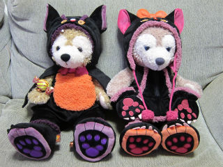 ダッフィー ハロウィン 2013 年 コスチューム コウモリの通販 by