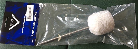 VATERのVintage Bomber Bass Drum Beater(VBVB)を購入1