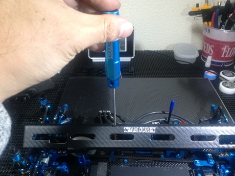 自作シャーシー矯正冶具,使いかた3