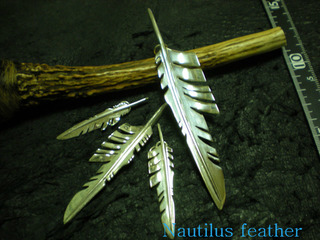 Nautilus Feather : Nautilus Art Jewelry (ノーチラス アート ジュエリー)