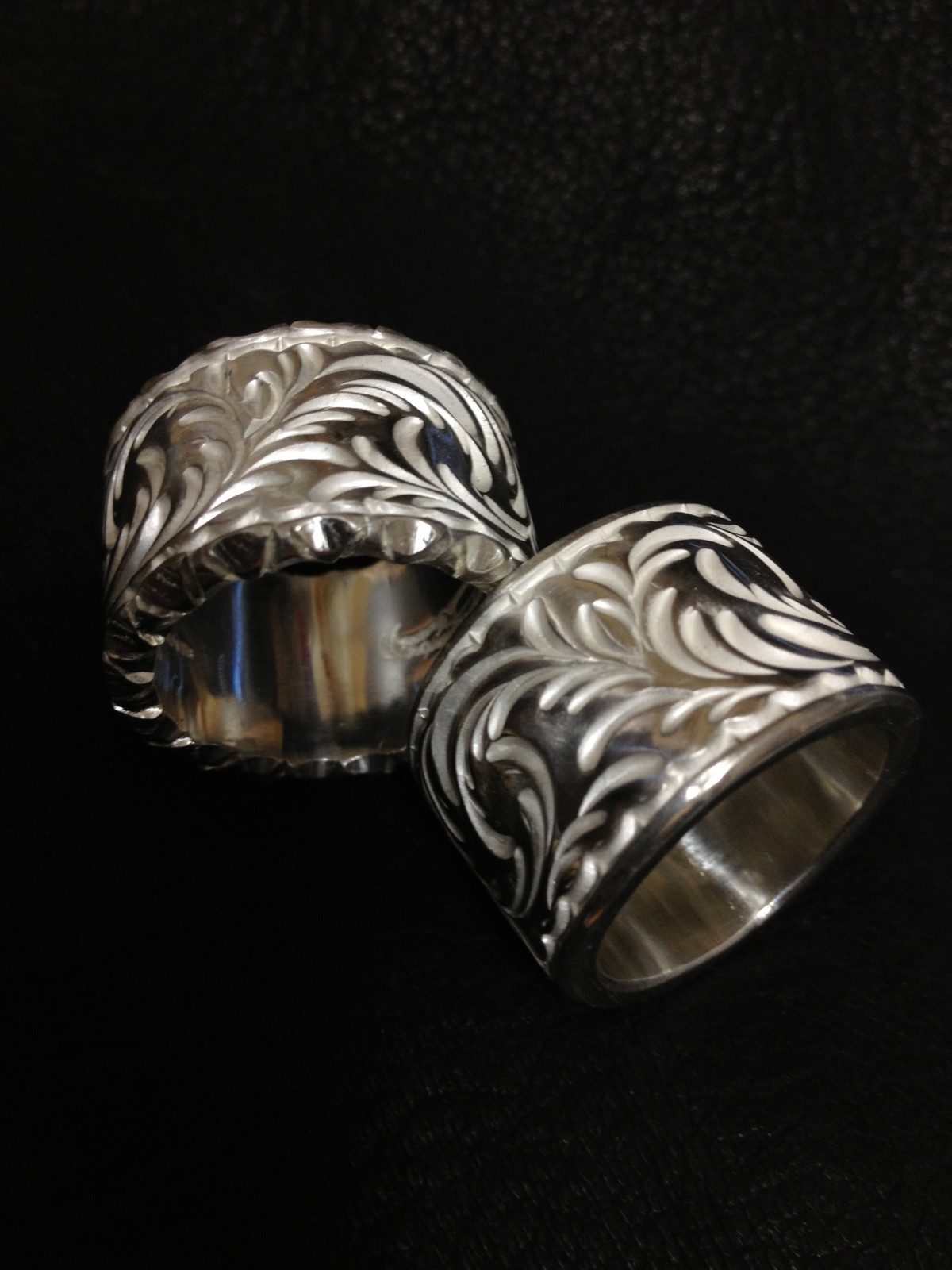 ノーチラス唐草リング（日々の作品） | Nautilus Art Jewelry