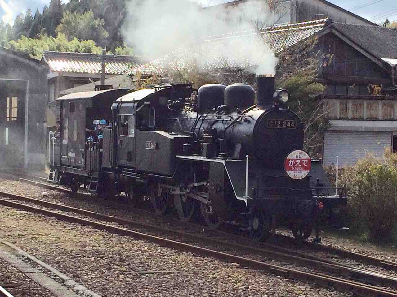 7.明知線を力走したC12形蒸気機関車（恵那市） : 年輪〜Since1956