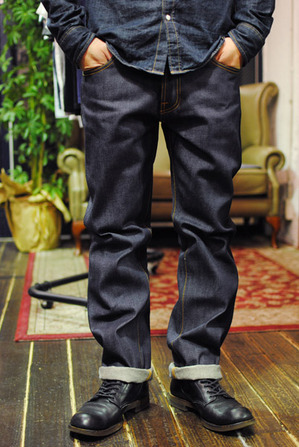 ヌーディージーンズ アベレージジョー オーガニック ウォーン