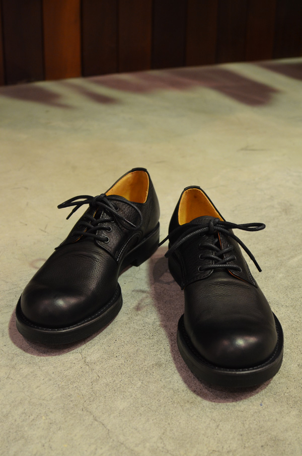 ミスターオリーブ/ウォータープルーフシュリンクレザー / ポストマンシューズ MR.OLIVE（ミスターオリーブ）の「【撥水レザー】ウォータープルーフ