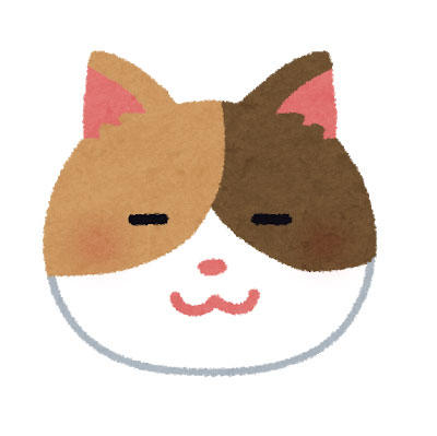 のんびり 三毛猫