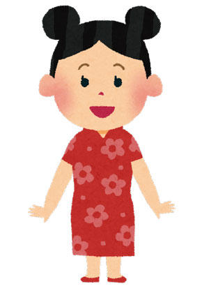 中国 女の子
