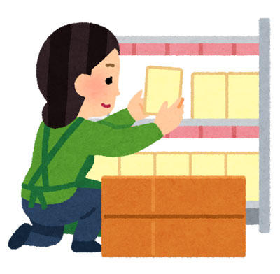 コンビニ 商品棚