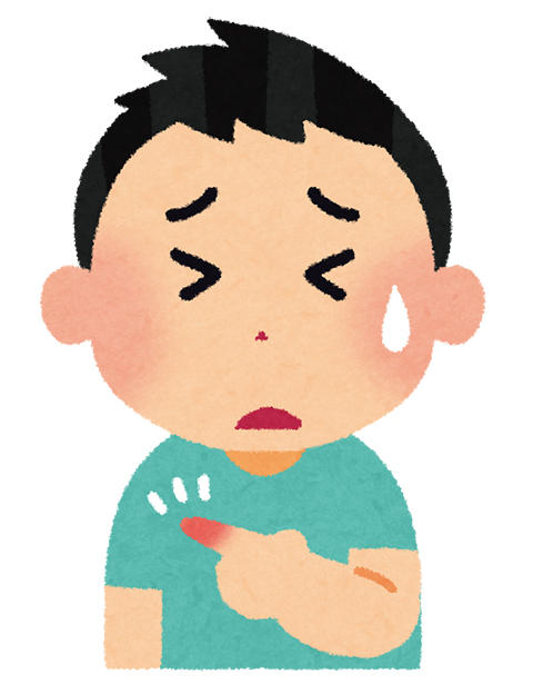 突き指