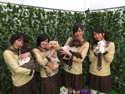女の子 集合写真