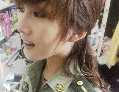 中国 美人 軍人