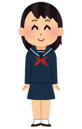 女子中学生