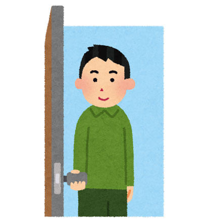 ドア 開ける