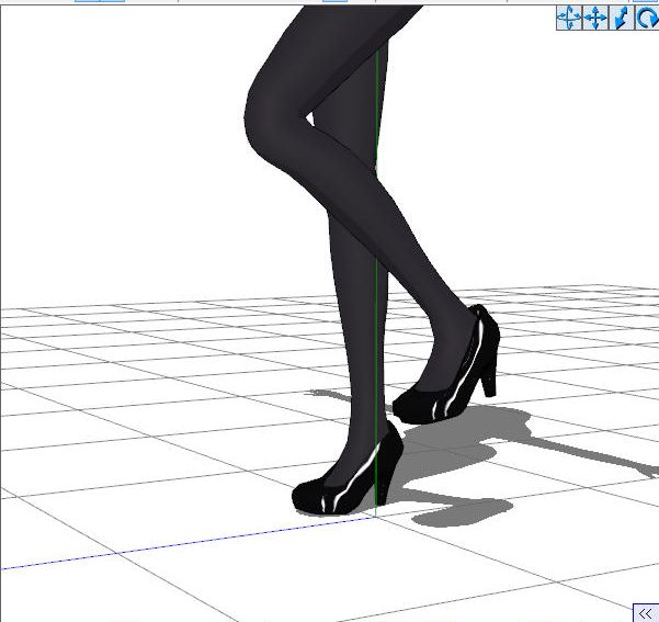 朝潮にハイヒールを履かせたところ
