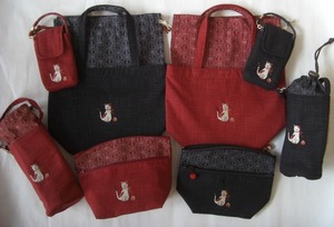 和のグッズ・猫と毬