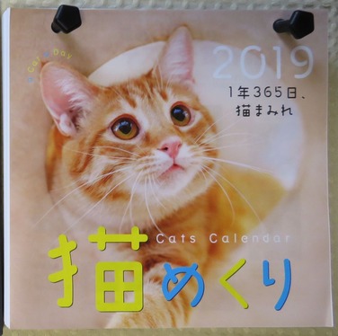 猫めくりに
