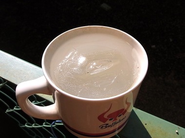 氷のグラス