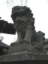松本神社狛犬右2