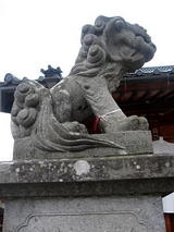松本神社狛犬左1