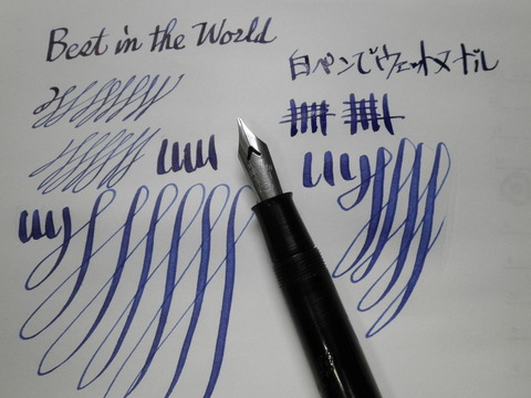 フレックス総研だより Vol.16 PILOT 白ペン（6） : 万年筆おやじの備忘録