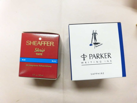 パーカーペンマン　インク 悪魔のインクか新しい時代のきっかけか？ パーカーのインク