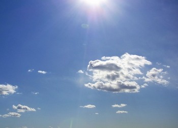 太陽。