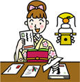 2011年 年賀状《年賀はがき》 無料テンプレート イラスト